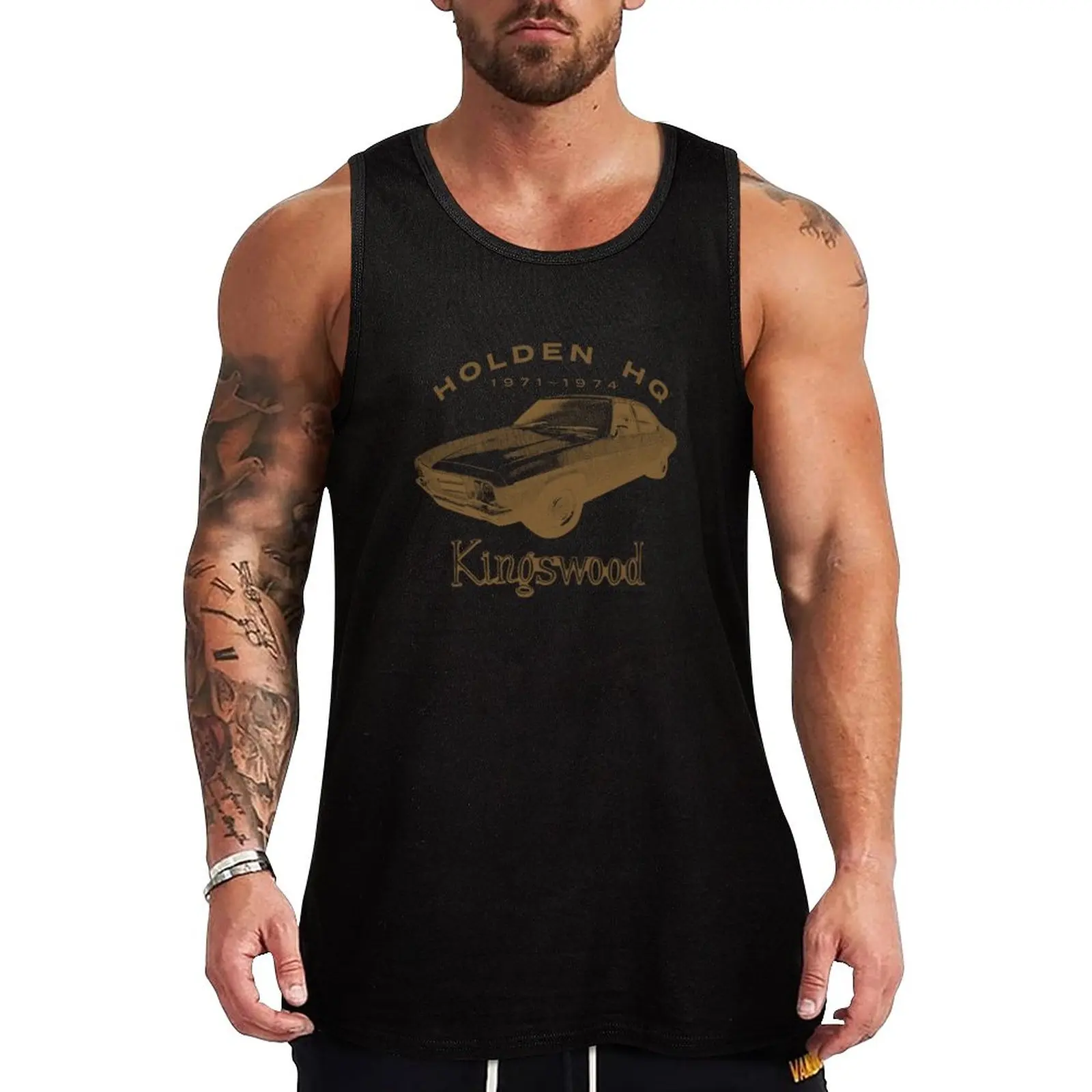 Yeni Holden HQ Kingswood Tank Top kas t-shirt sevimli üstleri Yelek erkek . ' - ' . 0