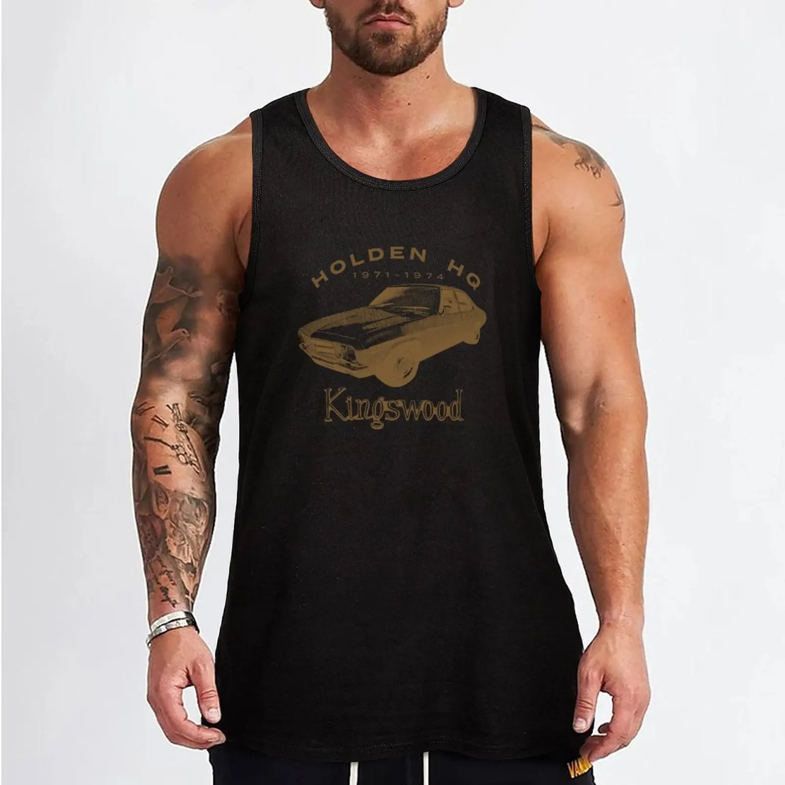 Yeni Holden HQ Kingswood Tank Top kas t-shirt sevimli üstleri Yelek erkek . ' - ' . 1