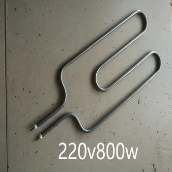 304 paslanmaz çelik ısıtma tüpü 220v ısıtıcı u şeklinde ısıtma elemanı elektrikli ısıtma tüpü 800w beyaz / yeşil