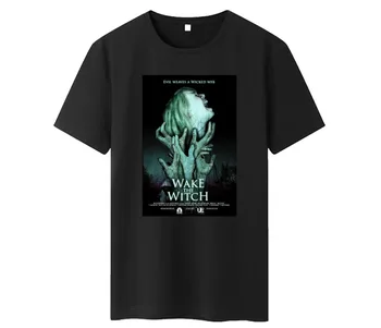 Sıcak!!! Kötü Örgüleri Kötü Bir Web Korku Filmi T-Shirt Wake Cadı Korku Tee